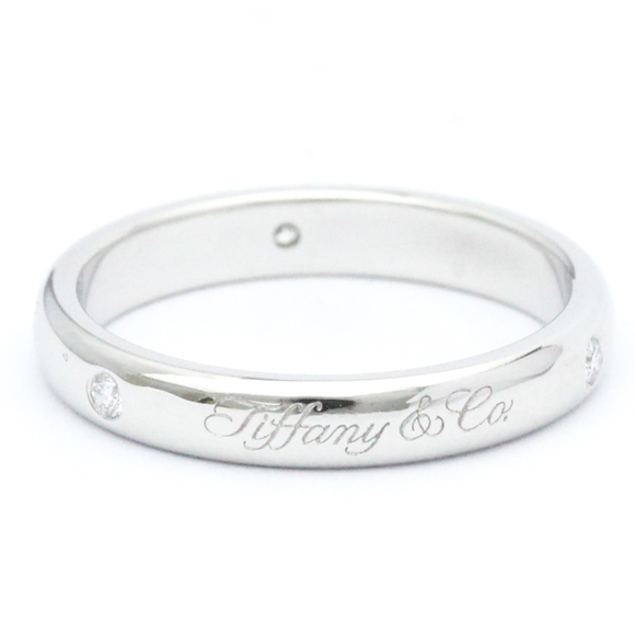 TIFFANY Jewelry - Tiffany Notes 3PD Ring Platinum Fashion Diamond Band Ring Silver
